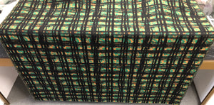 LAST PIECE: 1.35 MT  Napped Checked  Jacquard