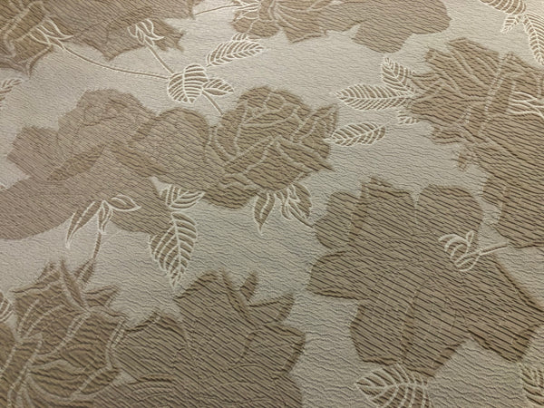 Beige Rose Cloquè Jacquard