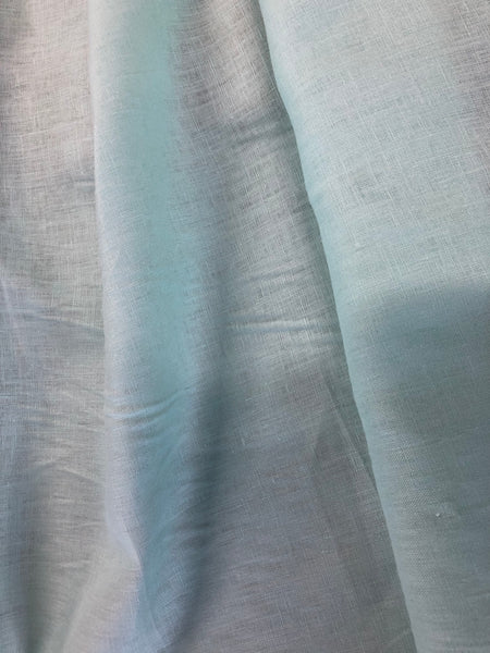 LAST PIECE: 1.1 MT Plain Weave,Mint Colour Linen