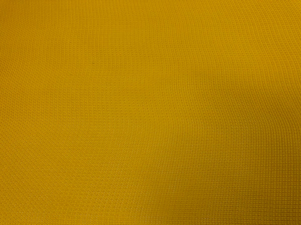 Stiff Yellow,Basket Weave Silk Mesh