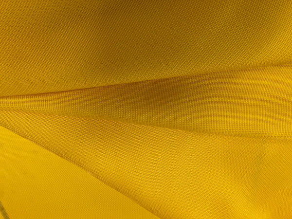 Stiff Yellow,Basket Weave Silk Mesh