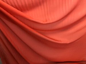 Textured Silk Chiffon, Orange