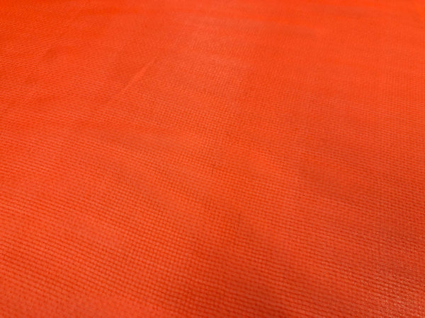 Textured Silk Chiffon, Blood Orange