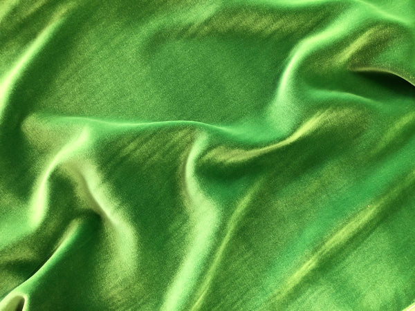 LAST PIECE: 2.3 MT  Apple Green Velvet