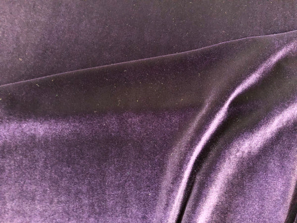 Stretch Velour, Purple