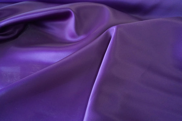 Heavy Satin Organza, Cadbury Purple