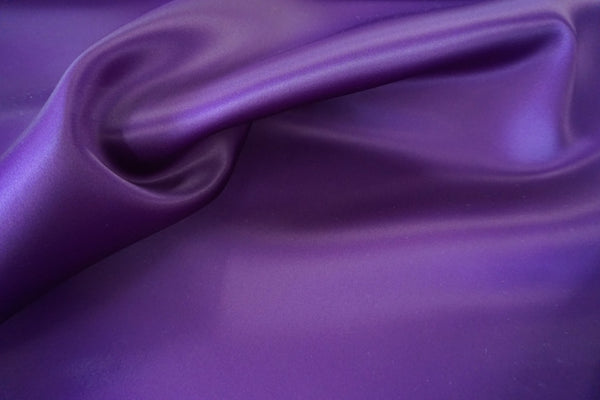 Heavy Satin Organza, Cadbury Purple