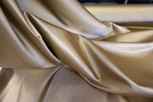 Heavy Duchesse Silk Satin, Gold